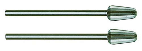 Proxxon 28723 Tungsten vanadium cutter, rounded cone, 2 pcs, 5/32