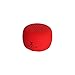 World's Smallest Portable Bluetooth Speaker - Great Audio Quality for its Size - 30+ Feet Range - Photo Selfie Button Answer Phone Calls Compact Compatible with Latest Phone Software (Red)