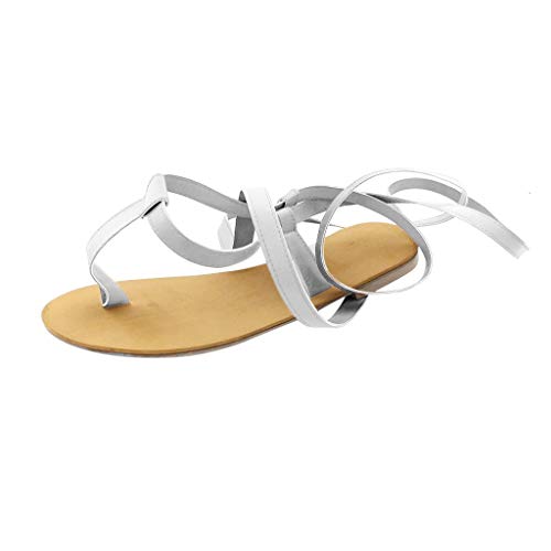 SHOBDW Chanclas Para Mujer Sandalias De Senderismo Planas Con Punta Abierta Mujer Zapatos Verano Talla Grande Sandalia Plana Flip Flops Verano Piscina 39 Playa Flop Comodas 43 Dedo Cerradas Plata 37