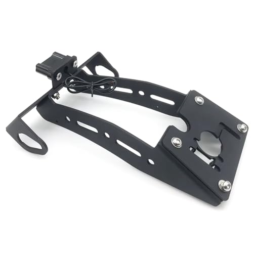 Support de plaque d'immatriculation moto queue pour épurer le look arrière