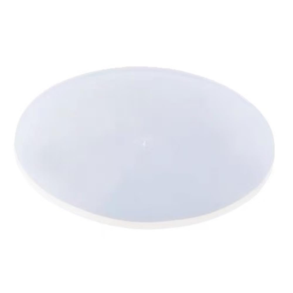 UZAMIRLEX Silicone Flat Washer, Round Silicone Protective Film Seal Gasket Flat Pad Translucent Multiple Sizes(100MM*1.5MM)