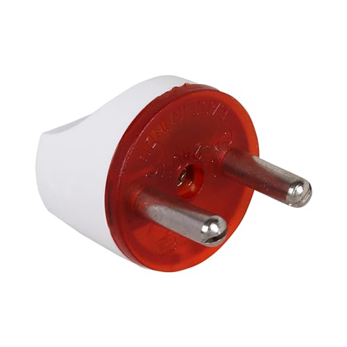 Image of Mica 2 Pin Universal Travel Adapter Conversion Plug (USA, Japan, UK, China to India Type D) 6 Amp, for Mobile Charges, Battery, Laptops and Other Electronic Devices. (1)