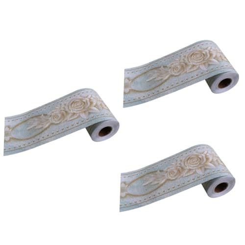 Homoyoyo 3 Peças Adesivo De Borda De Papel De Parede Estiloso Chaveiro De Abacate Adesivo De Parede