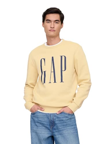 GAP logo fleece crew sweatshirt