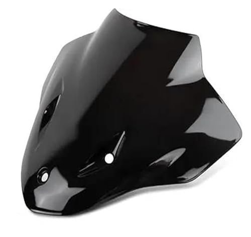 Pare-brise moto S1000R noir avec déflecteur d'air pour roadster 2014-2018