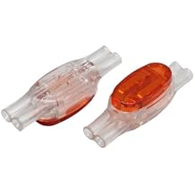 10-100Pcs UY UY2 UB UG UR UR2 U1B B1R UDW2A 314 101E Connector Grease Filling Butt Wire Line Terminal For Telephone10pcs U1R