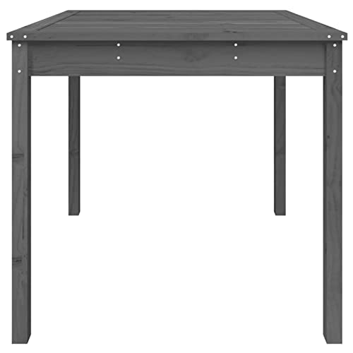 Table de jardin compacte en bois massif pour petits balcons