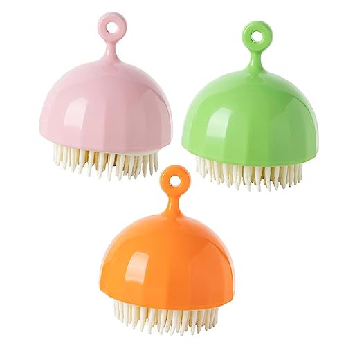 Baluue Ergonomic Shower Brush Daily Use Bathing Brush Reusable Head Scrubber Comfortable Baby Accessory