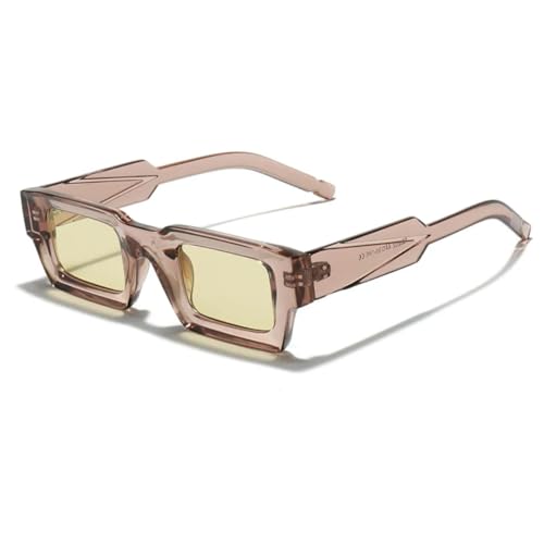 Lunettes de soleil punk vintage UV400 pour homme et femme look rétro chic