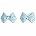 Handmade Fabric Bow Shoe Clips, Detachable Fabric Bows for Wedding Heels & Flats