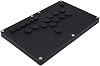 FightBox B1-PS4-B-B超薄型オールボタンアーケードジョイスティックゲームコントローラーPS4/PS3/PC用ブラックマットアクリルパネル