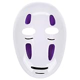 Mit Gummiband CoolChange Chihiros Reise ins Zauberland Ohngesicht Maske aus Kunststoff für Cosplay Kostüm