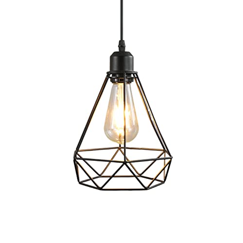Lámparas colgantes para pasillo oscuro que solucionan la falta de luz con estilo retro