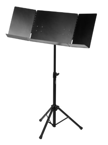 Classic Cantábile Atril orquesta plegable robusto negro