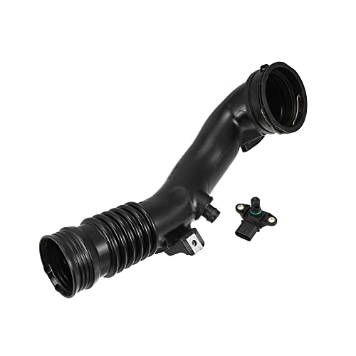 Tube à induction Turbo Air Charge rigide noir haute durabilité pour BMW 535i 2012
