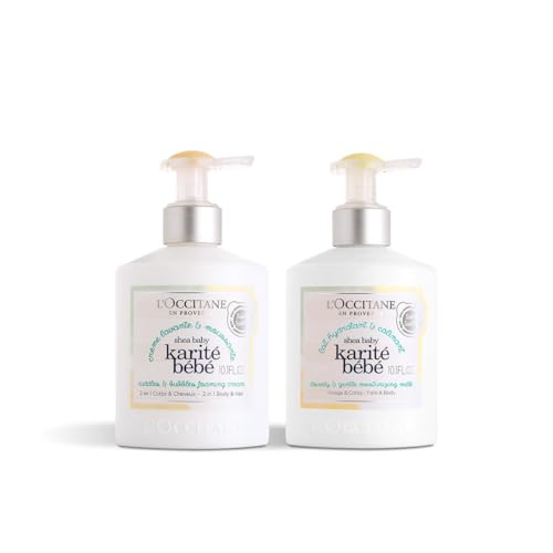 ロクシタン(L'OCCITANE) シア ベイビーボディデュオ ボディソープ&ボディミルクセット 赤ちゃんの肌にも使えるボディケアセット