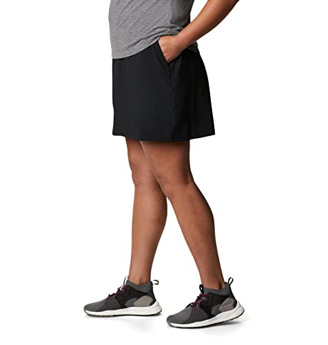Columbia Calçado feminino Pleasant Creek Skort, preto, 2GG x regular