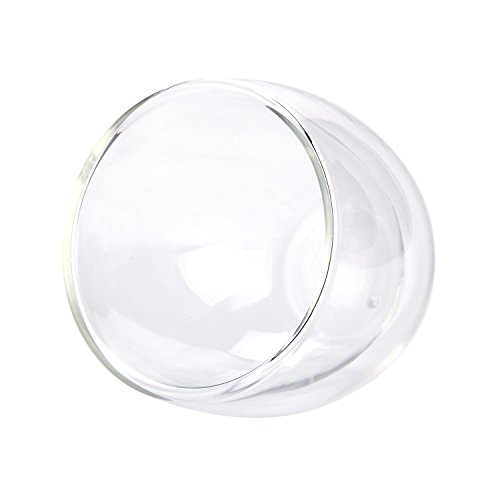 Double Wall Cups Glass 8 Oz - Set Of 4, Insulated Thermal Mugs Glasses For Tea, Coffee, Latte, Cappucino, Cafe, Milk #TOP5