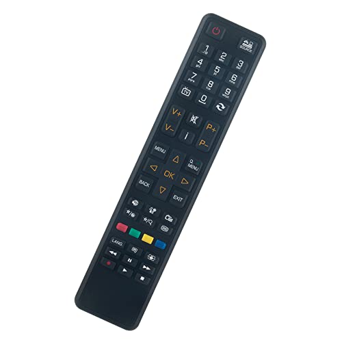 VINABTY RC4825 Remote Control Replaced Fit For Telefunken 4K OLED TV D32H278A3 D32H277N3C D49F283N3C L55F243N3CV1 L23H277D3 L42F242N3C L28H272M3D D39F275N3C D39F185N3C D32H280Q3 L24H180A3D - Image 3