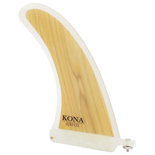 image for KONA SURF CO. Classic Single Center Fin for Longboard, Surfboard and P