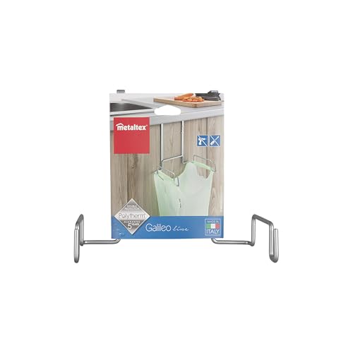 Metaltex Galileo Müllbeutelhalter für die Schranktür, 21x14x19cm