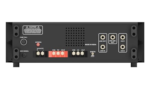 Image of Dabeatz 250 watt Professional Power PA Amplifier with 6 mic input Power AV Amplifier with Bluetooth /MIC Input /USB /SD Card /FM Radio /AUX Input /Remote Control, Equalizer, Bass,Tre(250 watt Output)