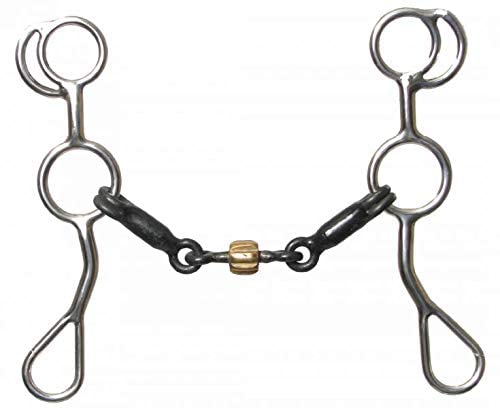 Showman Stainless Steel Training Snaffle Bit W/ 7 1/4" Cheeks! New Horse Tack! #TOP7