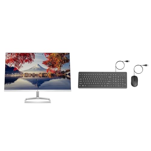 Image of HP M24f 23.8-Inch(60.45cm) Eye Safe Certified Full HD 1920 x 1080 Pixels IPS 3-Sided Micro-Edge LED