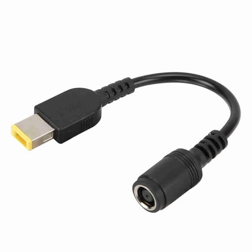 Generic Adaptador de Corriente para, Línea de Conversión Redonda a Cuadrada, Enchufe CC de para a Ultrabooks de 15cm de Largo