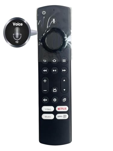 Image of Original Remote Control Compatible with Amazonbasics /Croma /Onida Led tv (with Voice Function