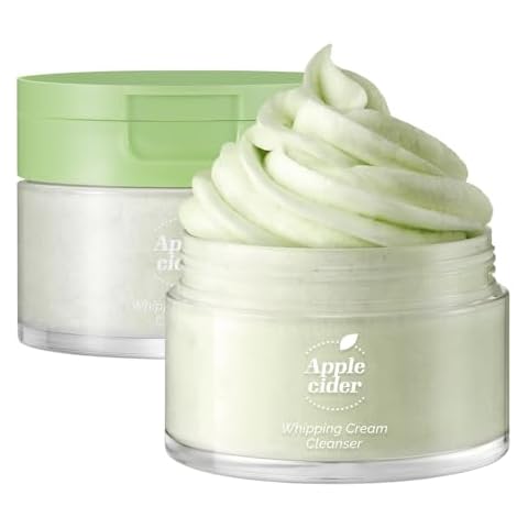 Ariul Apple Cider Whipping Cream Cleanser/Salicylic Acid 0.5%, KFDA certified acne-relief functional foam cleanser, All in One Cleansing Cream, Cleanser that pack 3.4 oz (100mL) Cover