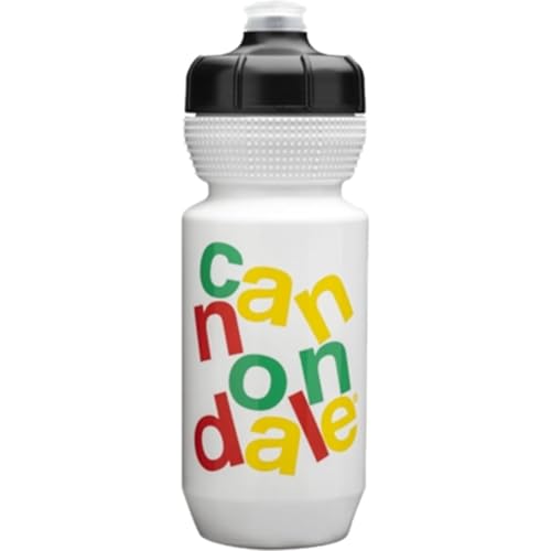 Cannondale Gripper Stacked Water Bottle Clear/Black 600ml