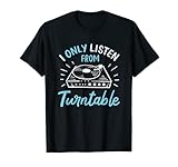 ¿Todavía estás buscando diseños de reproductor de discos de vinilo Retro LP? Haz una declaración con este diseño de tocadiscos I Only Listen From Es un gran regalo para el tocadiscos de vinilo, coleccionista o DJ en tu vida que ama los diseños de música retro vintage.