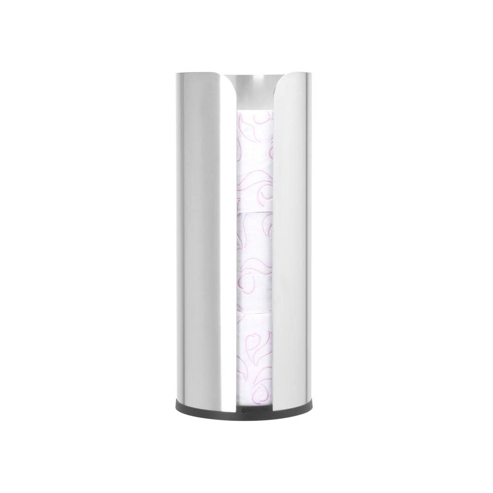 Brabantia 280566 ReNew Collection Distributeur de papier hygiénique, Matt Steel