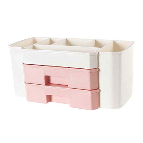 Preisvergleich Produktbild Chunjiao Desktop-Kosmetik-Aufbewahrungsbehälter, mit Schubladen Makeup Organizer for Privatanwender Küche Büro Schlafzimmer Badezimmer Kosmetische Aufbewahrungsbox (Color : C)