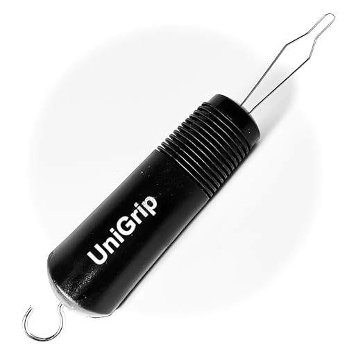 UniGrip 2 in 1 Button Hook and Zipper Pull. One Hand Button aid Dressing Assist Device. Adaptive aid Helps with Dressing oneself After arm Injury, Arthritis, Stroke, Parkinson's or Other Disability. - Image 3