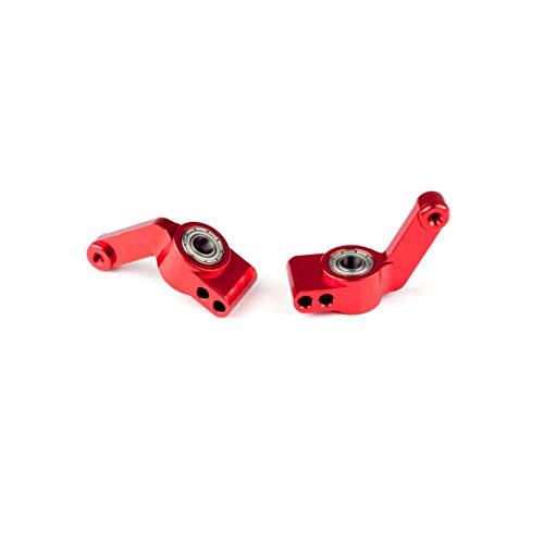 SummitLink Upgraded CNC Alloy Rear Axle Carrier with Bearing for 1/10 Scale Cars (Red)