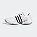adidas Men's Tour360 22 Golf Shoes, Footwear White/Core Black/Silver Metallic, 8