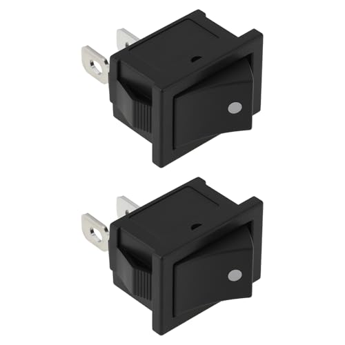 be in your mind Interrupteur d'allumage pour Camping-Car 12 V 6 A 2 Pièces 20 X 12 Mm Compatible...