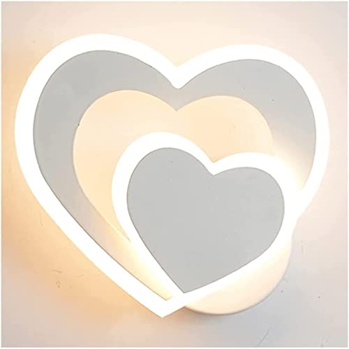 Lámpara en forma corazón LED para crear un ambiente cálido en el pasillo de tu hogar
