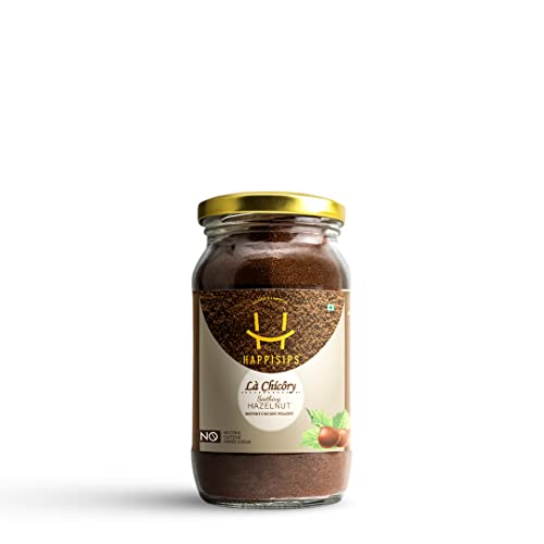Image of Instant Chicory Root Powder, Hazelnut Flavour Chicory Powder, 75g - HAPPISIPS