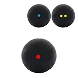 Tecnifibre Punto Rojo Pelotas de Squash, Adultos Unisex, Unidades 2 Balls, No se Aplica