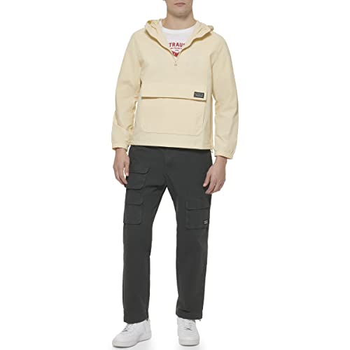 Image of LEVI'S Men's Lightweight Taslan Hooded Popover Windbreaker Jacket