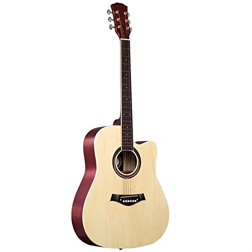 SUICRA Kits de Guitare Acoustique Acoustic Folk Guitar 23 inch for Beginners Student Adults Player 6 Strings (Color : Black) - Les Beatles, Paul McCartney, John Lennon, RIngo Starr, George Harrison SUICRA Kits de Guitare Acoustique Acoustic Folk Guitar 23 inch for Beginners Student Adults Player 6 Strings (Color : Black) – Image 5