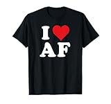 Photo Gallery i heart af initials i love a.f. first and last name a f maglietta Photo Gallery i heart af initials i love a.f. first and last name a f maglietta