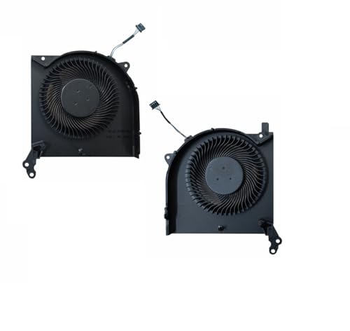 Image of CPU+GPU (Pair) Cooling Fan for Lenovo Legion 5i / Legion 5-15IMH05 / 5-15IMH05H / 5-15ARH05 / Y7000 R7000 2020 Series Laptop /Lenovo Legion 5 15ARH05 Lenovo Legion 5 15IMH05H (12 Volt Fan)