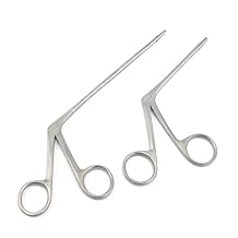 2 Hartman Alligator Ear Forceps Serrated 3.5 5.5 ENT Instruments ODM