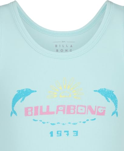Image of Billabong Girls' Scoop Neck Sleeveless Graphic Tank Top, Soft Cotton, Casual & Comfortable Fit