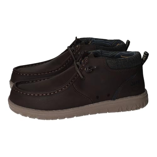 Jeep JM52112A bottines homme avec semelle beige antidérapante