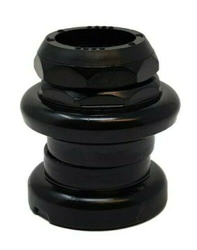 BIKE HEADSET FOR 1 1/8” (28.6mm) FORKS THREADED WITH STOP PLATE, SCOOTERS